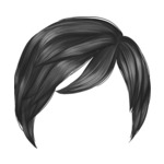 Black hair-5-(3)