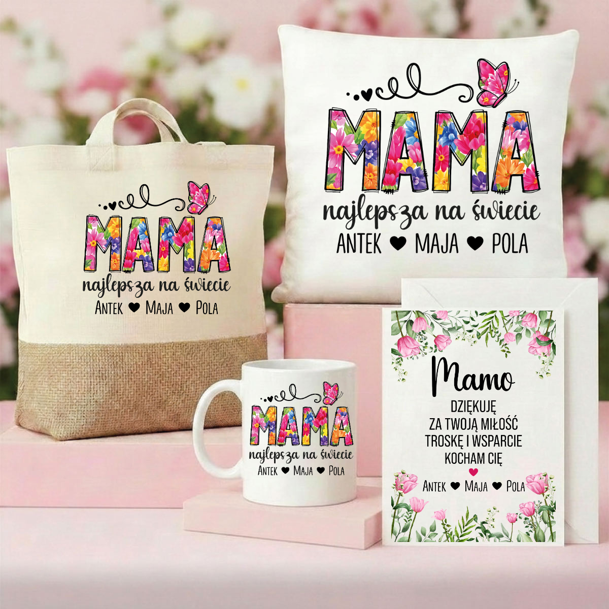 Najlepsza Mama na swiecie Zestaw