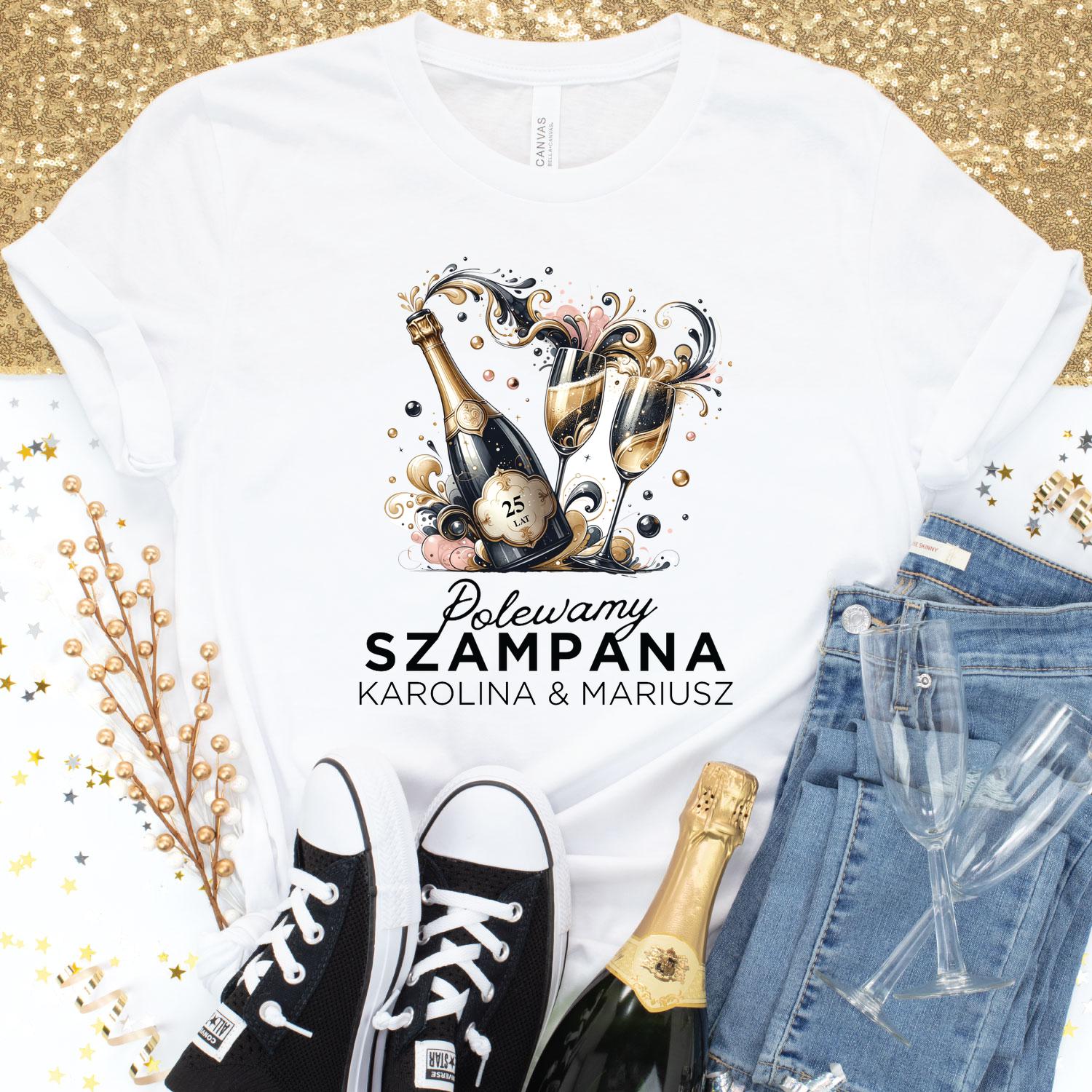 Polewamy szampana - koszulka