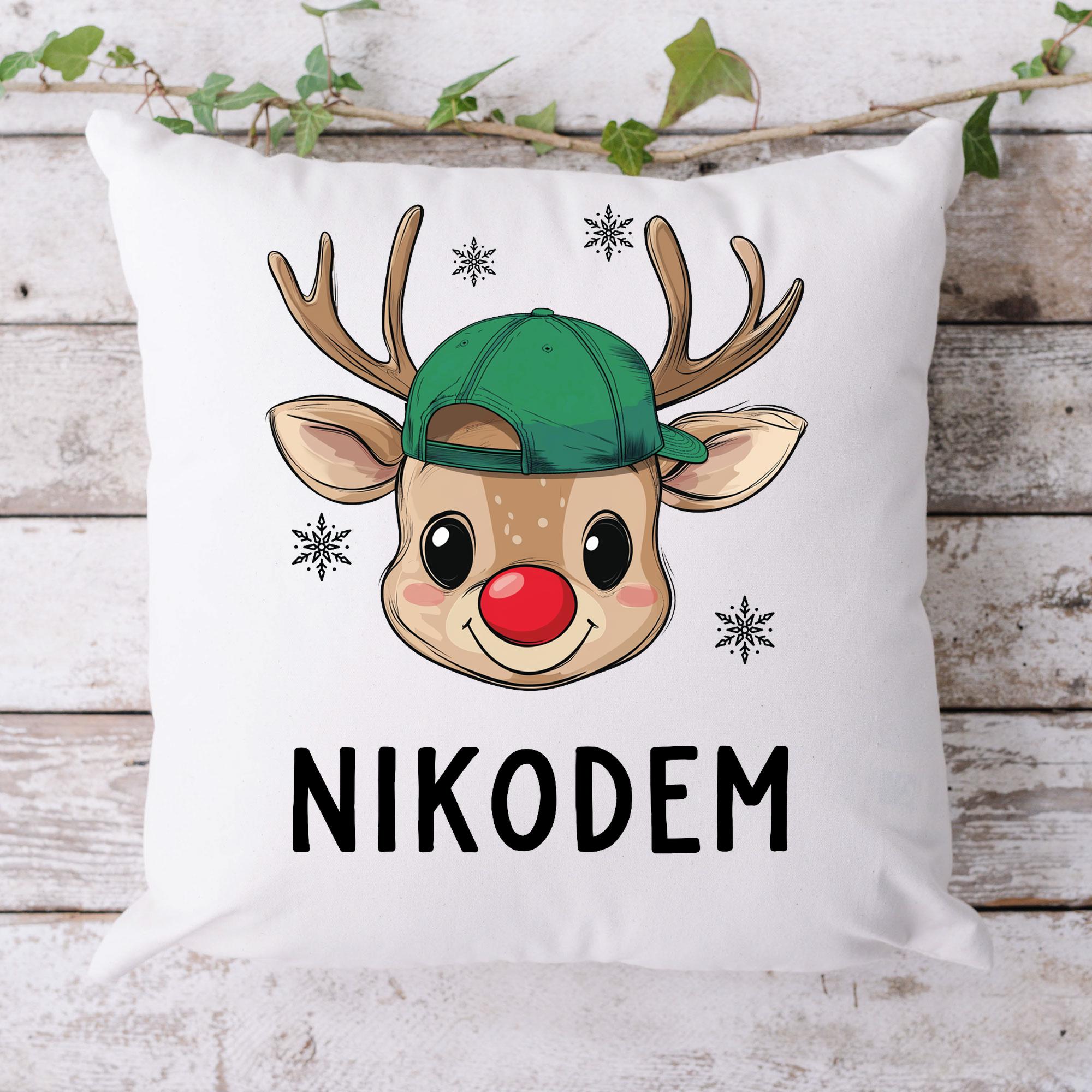 Renifer - poduszka