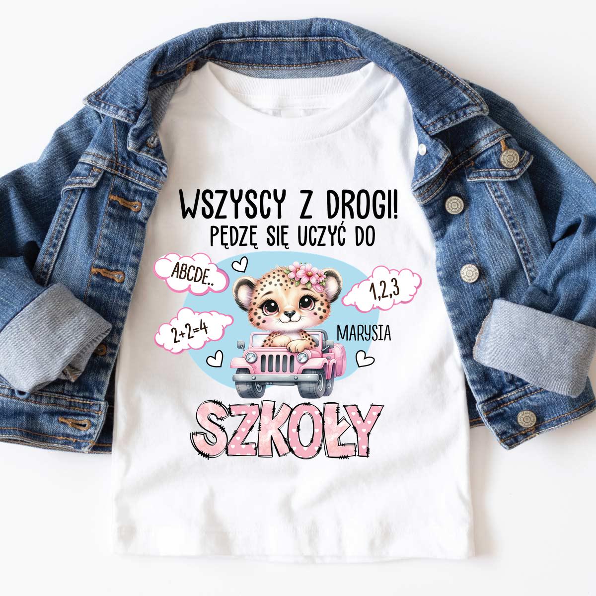 Z drogi, pędzę się uczyć do szkoły